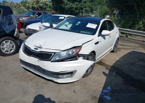 2013 Kia Optima Hybrid Ex z USA, uszkodzony, nr VIN KNAGM4AD1D5045773